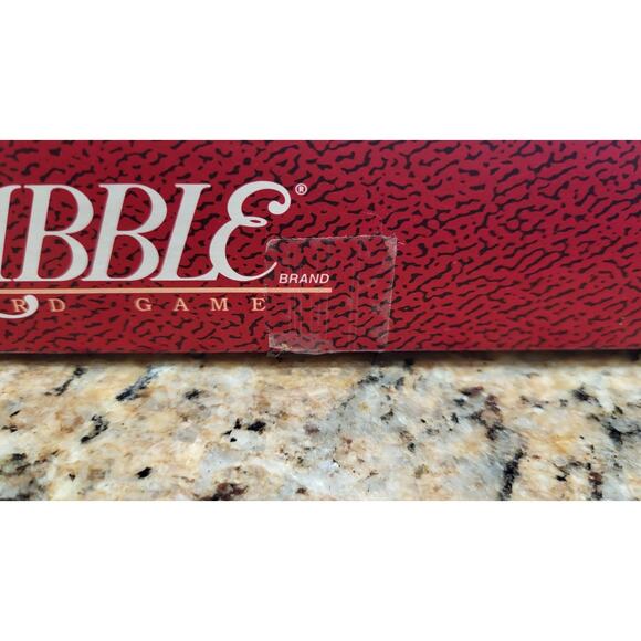 Vintage Milton Bradley Scrabble Crossword Game - 1989 - Picture 9 of 16